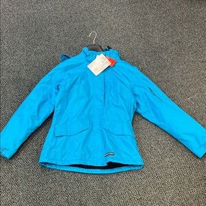 Misty Mountain Fleece Lined Blue Shell Jacket